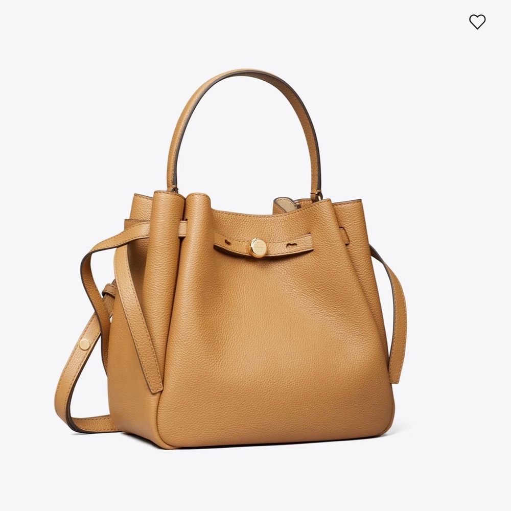 Tory Burch Tan Romy Bucket